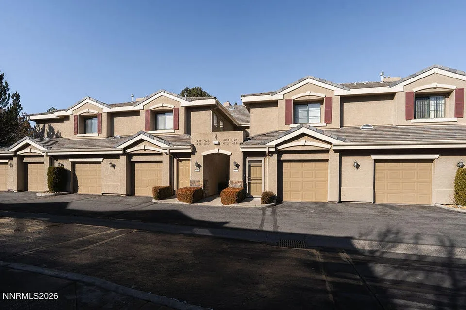900 S Meadows Parkway 412 - Garage is second over from the left of entrance